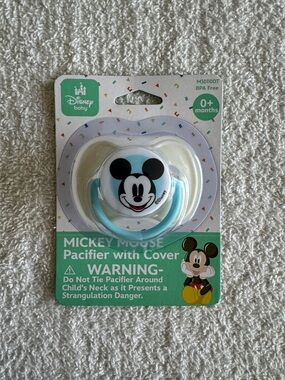 Disney Baby Mickey Mouse Pacifier with  Cover